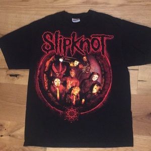 Vintage slip knot concert tee